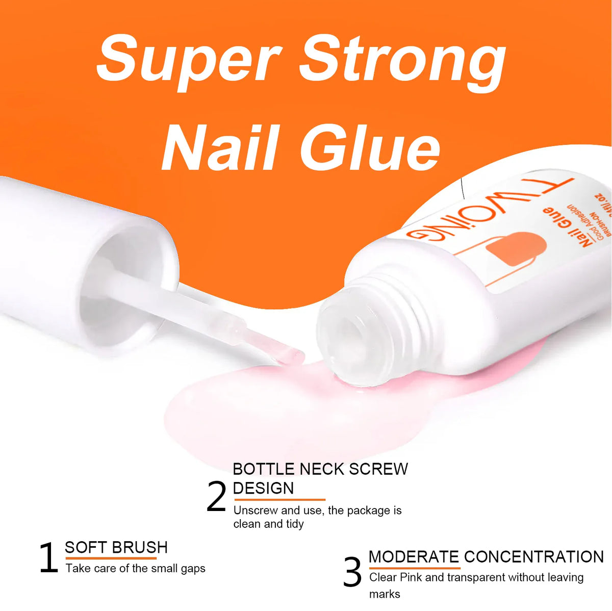 KissICON KissIcon 7g Nail Glue For False Nails -