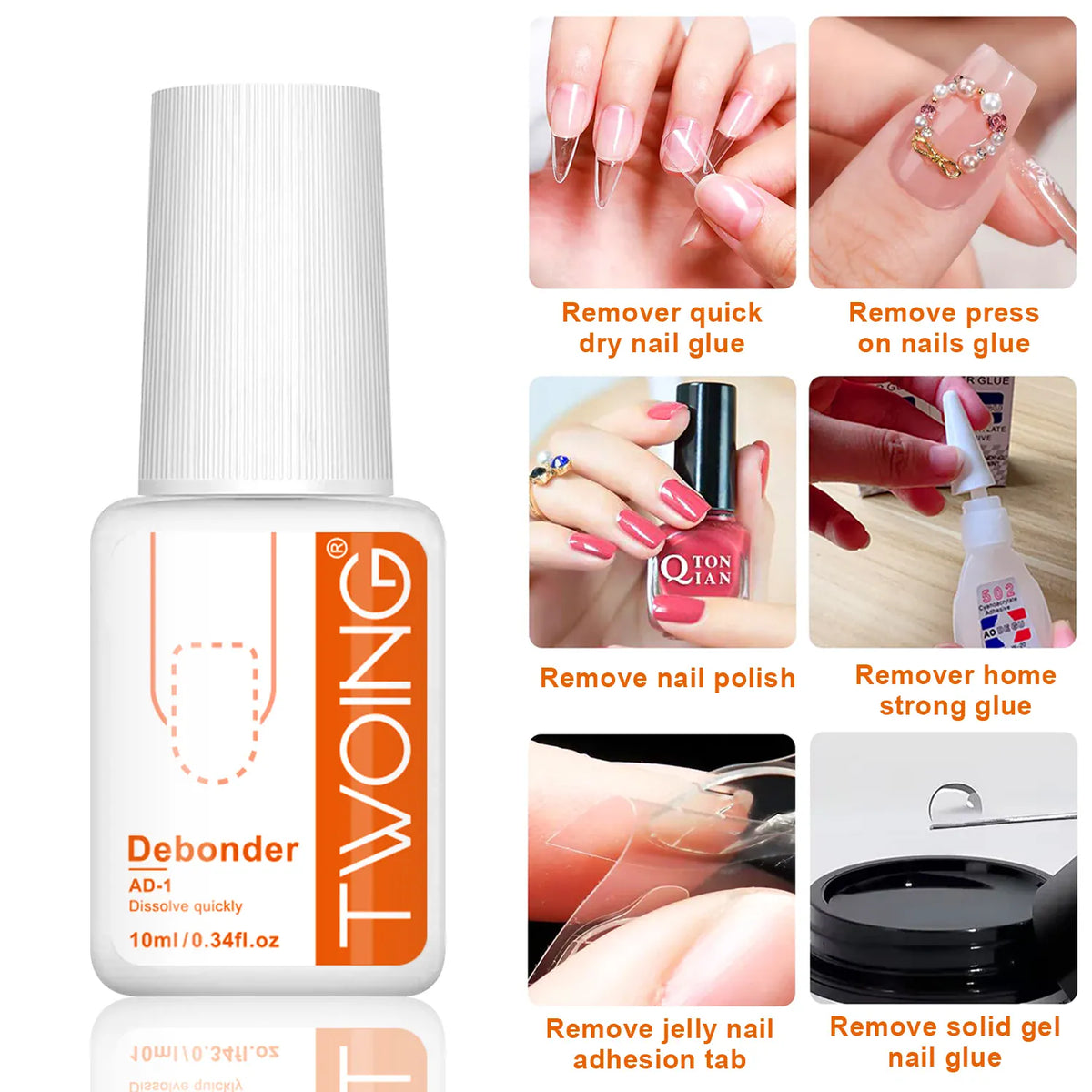 KissICON KissIcon 7g Nail Glue For False Nails -