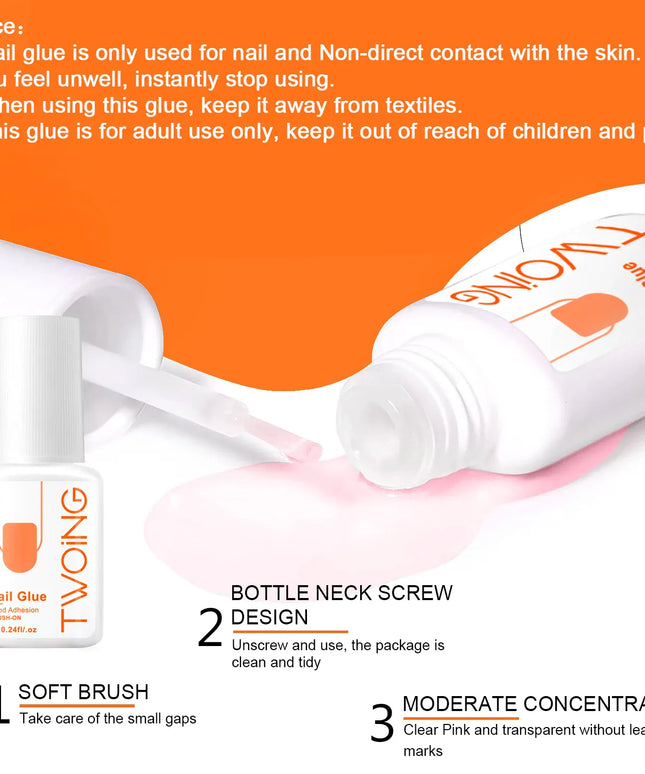KissICON KissIcon 7g Nail Glue For False Nails -