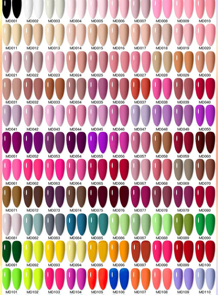 KissICON KissIcon 7Pc Nail Gel Polish Set Long Lasting