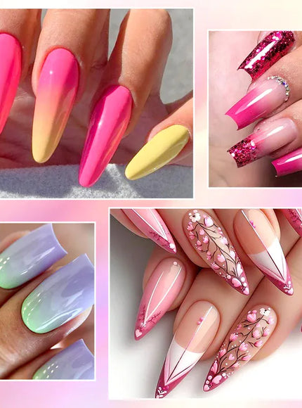 KissICON KissIcon 7Pc Nail Gel Polish Set Long Lasting