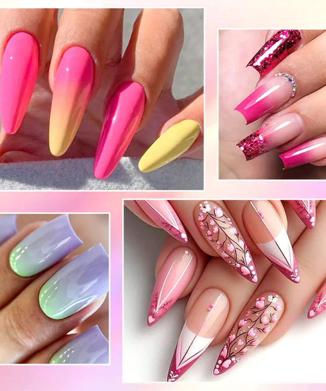 KissICON KissIcon 7Pc Nail Gel Polish Set Long Lasting