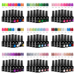KissICON KissIcon 7Pc Nail Gel Polish Set Long Lasting