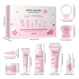 KissICON KissIcon 8 Piece Cherry Blossom Skincare Gift Set