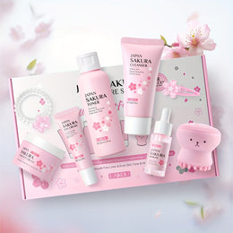 KissICON KissIcon 8 Piece Cherry Blossom Skincare Gift Set