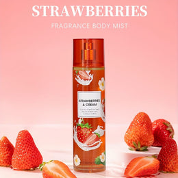 KissICON KissIcon 8oz Body Mist Duo Strawberry Cupcake -