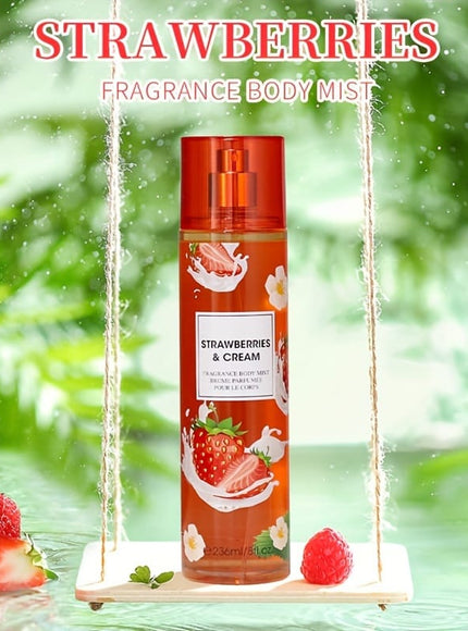 KissICON KissIcon 8oz Body Mist Duo Strawberry Cupcake -
