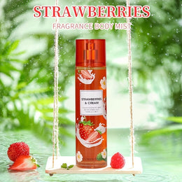 KissICON KissIcon 8oz Body Mist Duo Strawberry Cupcake -