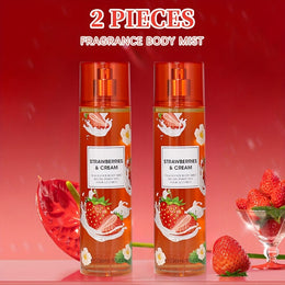 KissICON KissIcon 8oz Body Mist Duo Strawberry Cupcake -