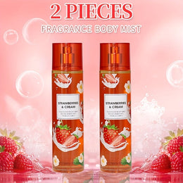 KissICON KissIcon 8oz Body Mist Duo Strawberry Cupcake -