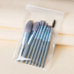KissICON KissIcon 8pc Macaron Makeup Brushes Set - Soft