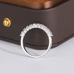 KissICON KissIcon 925 Silver Plated Ring - Shiny AAAA Zircon