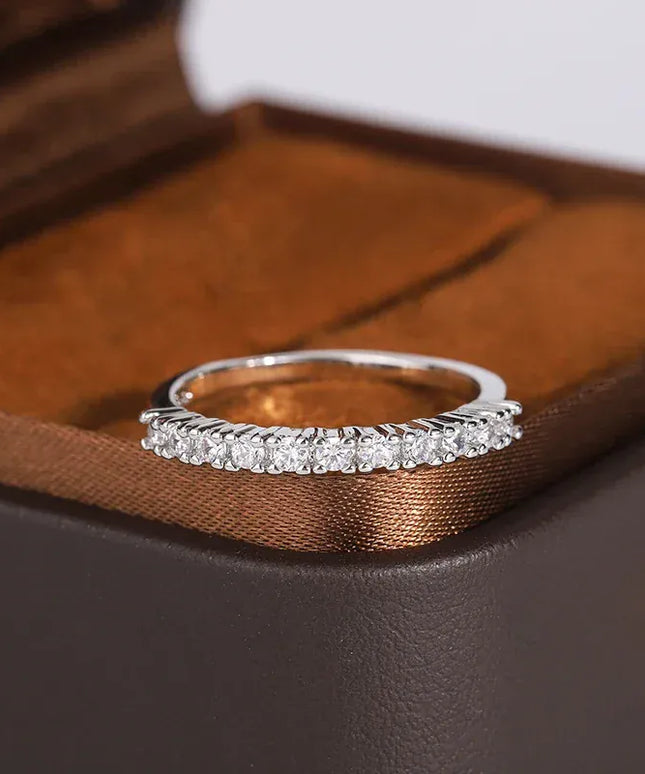 KissICON KissIcon 925 Silver Plated Ring - Shiny AAAA Zircon