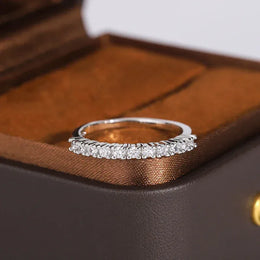 KissICON KissIcon 925 Silver Plated Ring - Shiny AAAA Zircon