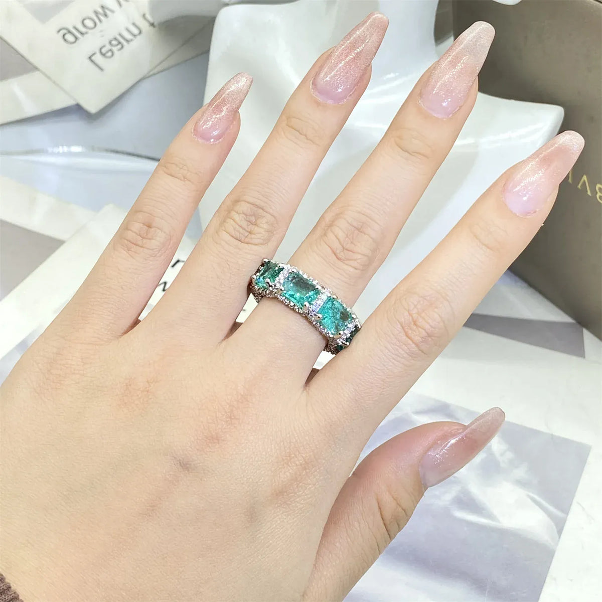 KissICON KissIcon 925 Silver Plated Zircon Ring - Party Ready