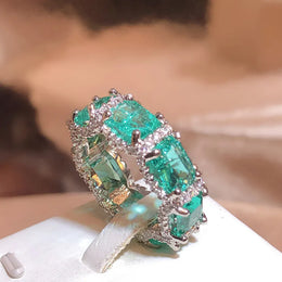 KissICON KissIcon 925 Silver Plated Zircon Ring - Party Ready