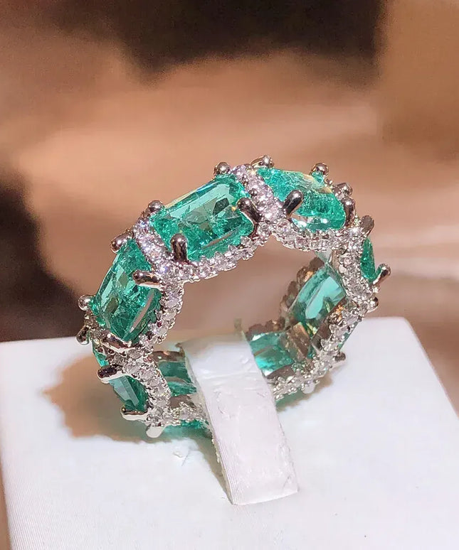 KissICON KissIcon 925 Silver Plated Zircon Ring - Party Ready