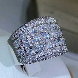 KissICON Kissicon 925 Sterling Zircon Ring – Sparkle