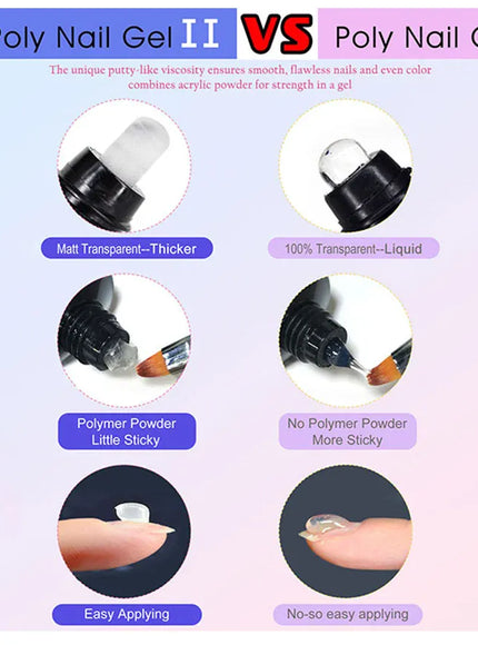 KissICON KissIcon Acrylic Gel 30g - Semi Permanent Builder