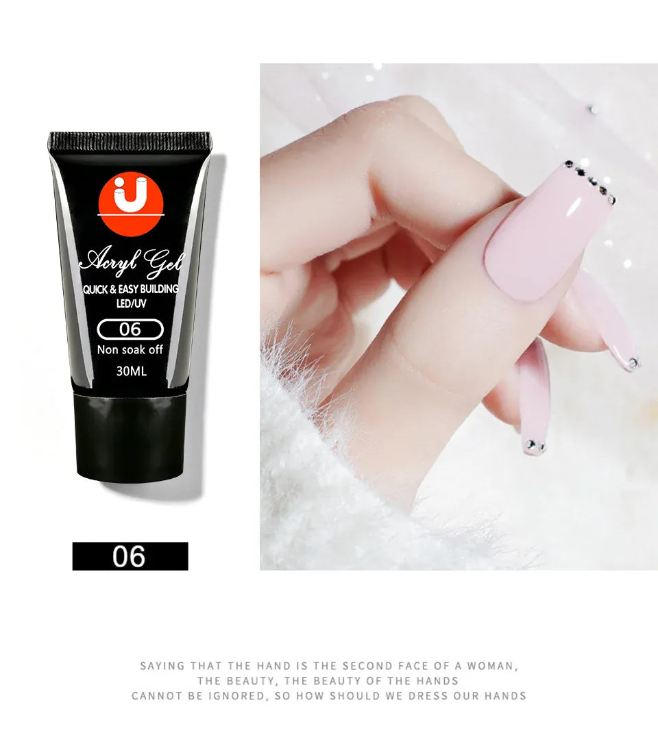 KissICON KissIcon Acrylic Gel 30g - Semi Permanent Builder
