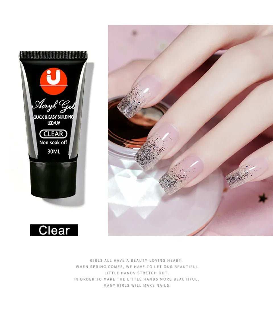KissICON KissIcon Acrylic Gel 30g - Semi Permanent Builder