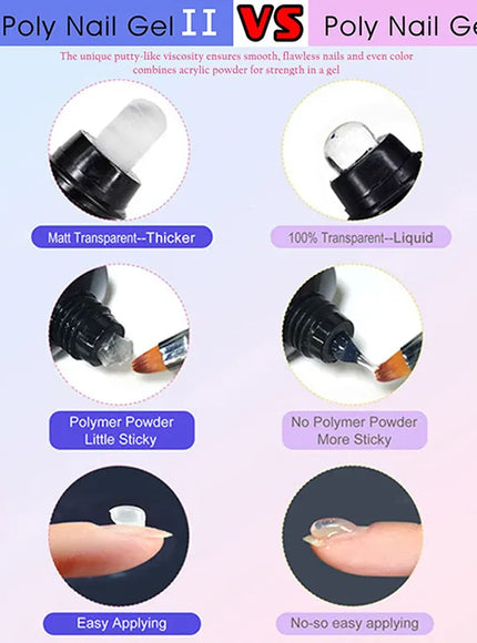 KissICON KissIcon Acrylic Gel 30g - Semi Permanent Builder