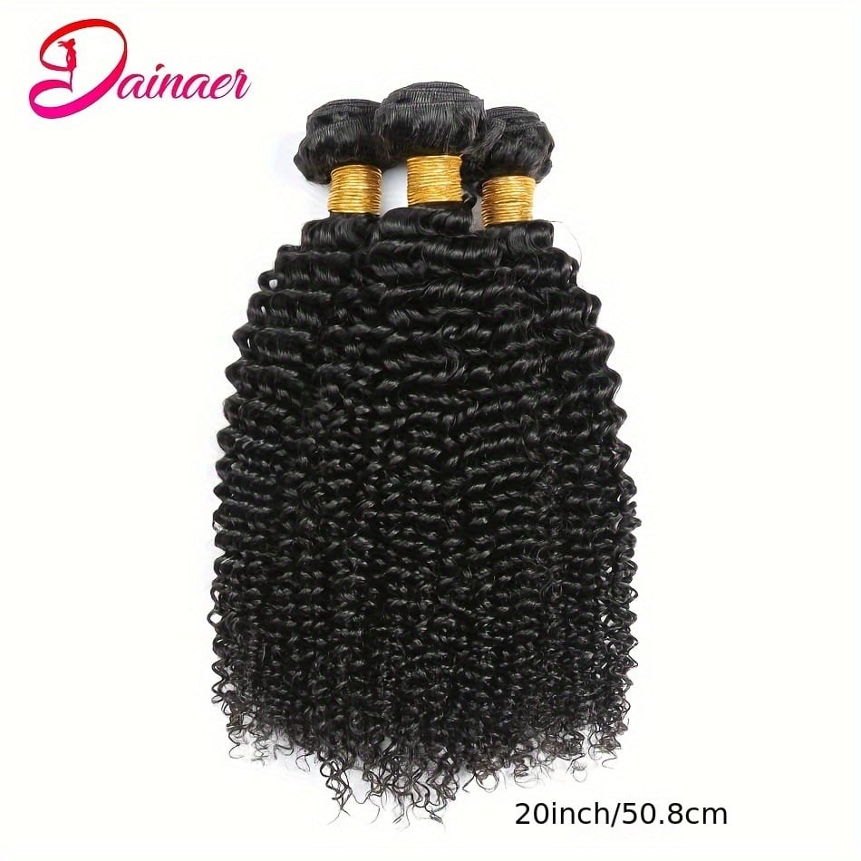 KissICON KissIcon Afro Kinky Curly Hair Bundles - Virgin