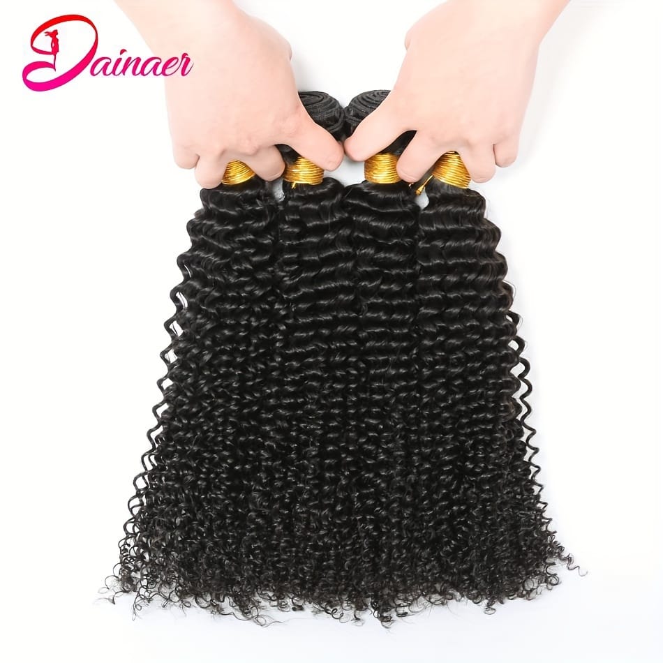 KissICON KissIcon Afro Kinky Curly Hair Bundles - Virgin