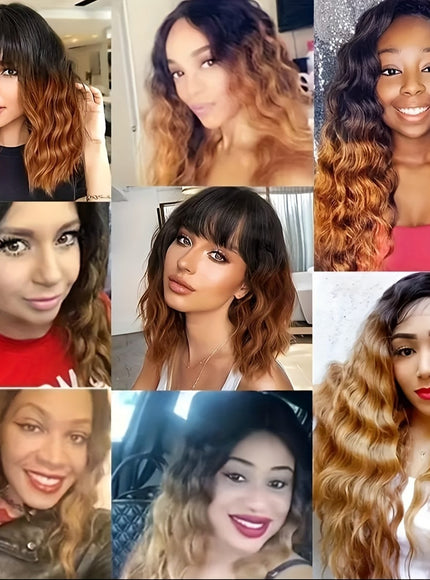KissICON KissIcon All Ages Water Wave Ombre Blonde Bundles