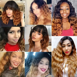 KissICON KissIcon All Ages Water Wave Ombre Blonde Bundles