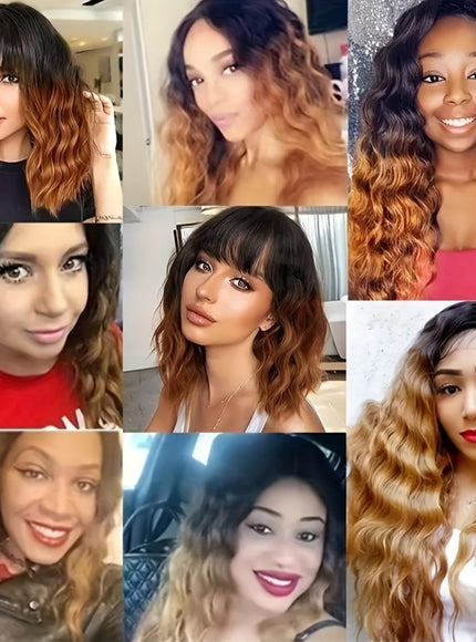 KissICON KissIcon All Ages Water Wave Ombre Blonde Bundles