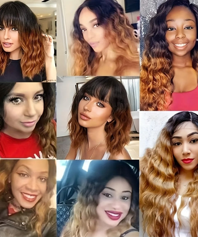 KissICON KissIcon All Ages Water Wave Ombre Blonde Bundles