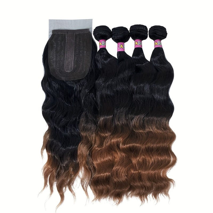 KissIcon All Ages Water Wave Ombre Blonde Bundles