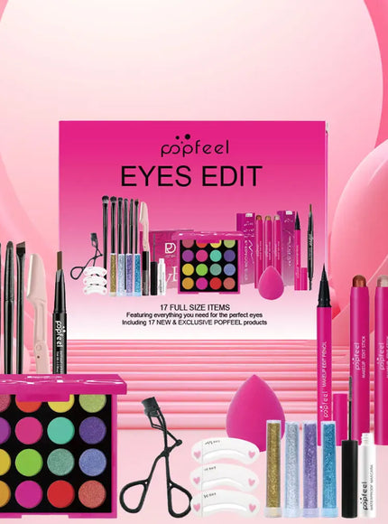 KissICON KissIcon All-In-One Makeup Gift Set for Women -