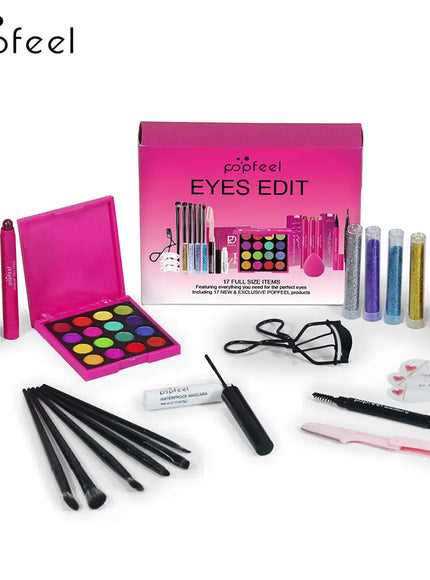 KissICON KissIcon All-In-One Makeup Gift Set for Women -