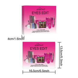 KissICON KissIcon All-In-One Makeup Gift Set for Women -