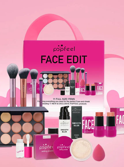 KissICON KissIcon All-In-One Makeup Gift Set for Women -