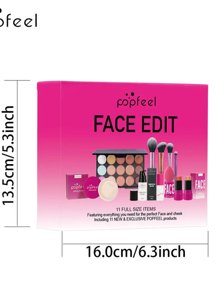 KissICON KissIcon All-In-One Makeup Gift Set for Women -