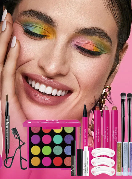 KissICON KissIcon All-In-One Makeup Gift Set for Women -