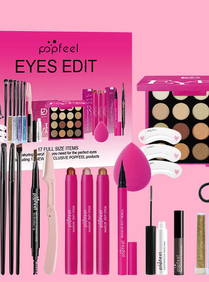 KissICON KissIcon All-In-One Makeup Gift Set for Women -
