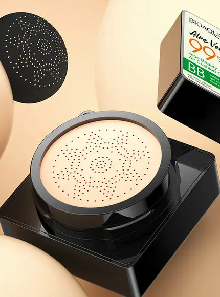 KissICON KissIcon Aloe Air Cushion CC Cream Moisturizing Brightening