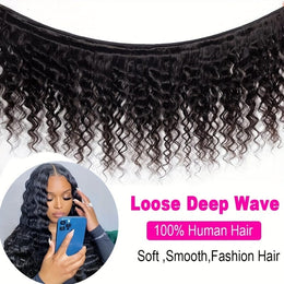 KissICON KissIcon Arietis Loose Deep Wave Bundles - Color