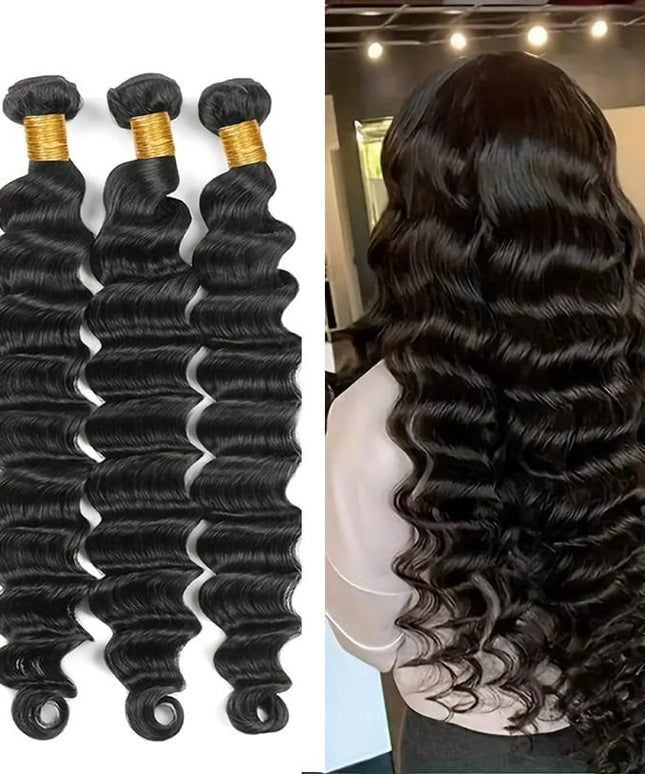 KissICON KissIcon Arietis Loose Deep Wave Bundles - Color