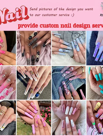 KissICON KissIcon Autumn Nails Handmade Caramel French Leopard