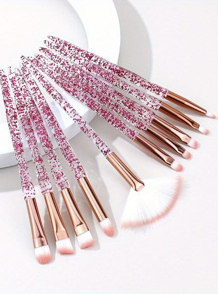 KissICON [KissIcon] Baopinger Makeup Brush Set - Soft Nylon