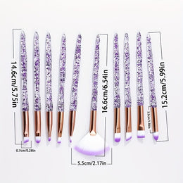 KissICON [KissIcon] Baopinger Makeup Brush Set - Soft Nylon