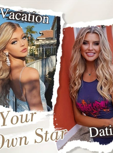 KissICON KissIcon BARSDAR Wavy Hair Extensions - 18in Thick