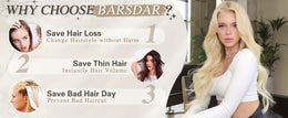 KissICON KissIcon BARSDAR Wavy Hair Extensions - 18in Thick
