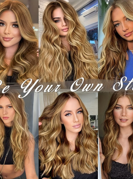 KissICON KissIcon BARSDAR Wavy Hair Extensions - 18in Thick