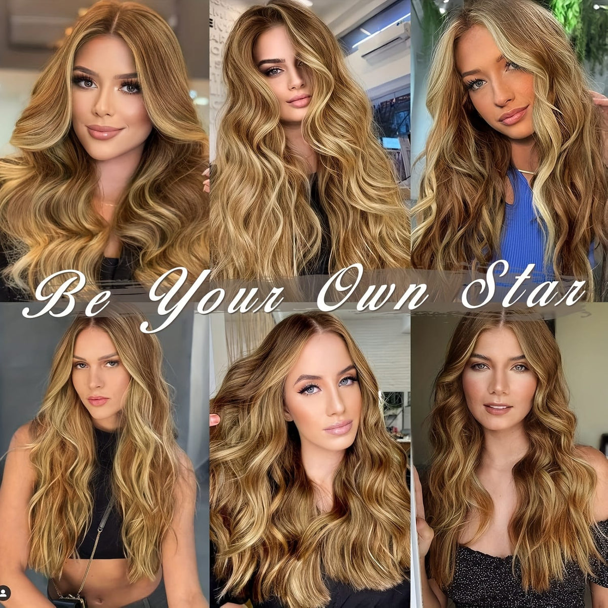 KissICON KissIcon BARSDAR Wavy Hair Extensions - 18in Thick